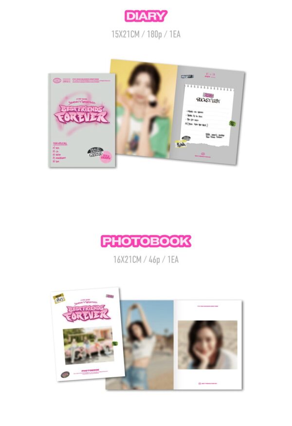 Itzy 2024 Seasons Greetings Best Friend Forever PREVENTA