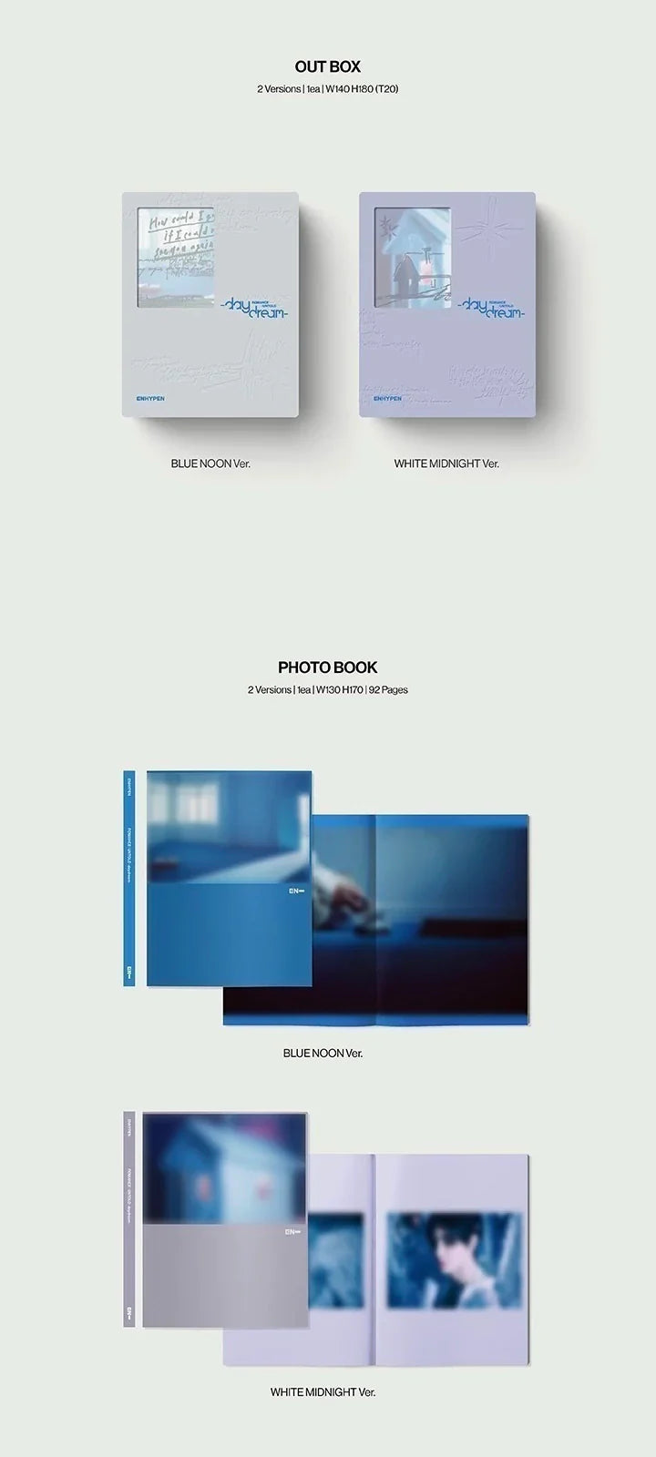 Enhypen ROMANCE : UNTOLD daydream con Beneficio de Weverse PREVENTA