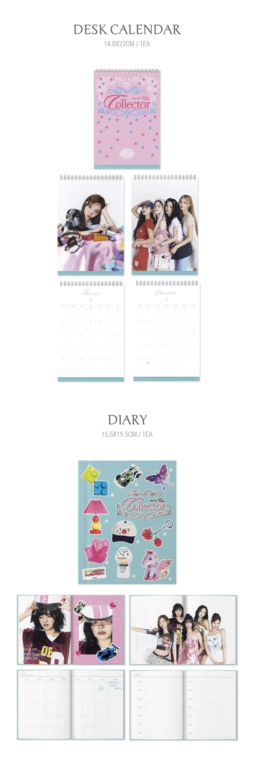 TWICE 2025 Seasons Greetings con Beneficio de JYP PREVENTA