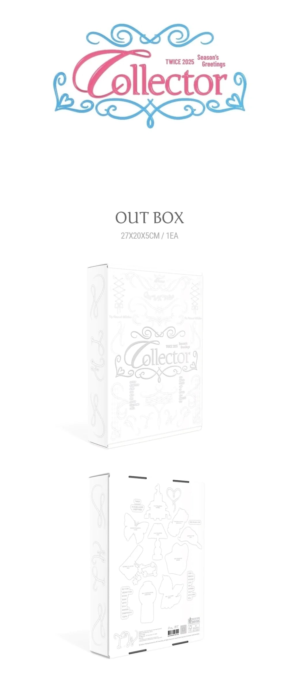 TWICE 2025 Seasons Greetings con Beneficio de JYP PREVENTA