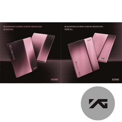 Blackpink 3rd Mini Album DEADLINE Black / Pink Ver. con Beneficio de YG Select PREVENTA