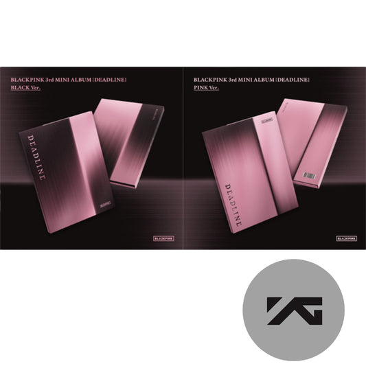 Blackpink 3rd Mini Album DEADLINE Black / Pink Ver. con Beneficio de YG Select PREVENTA