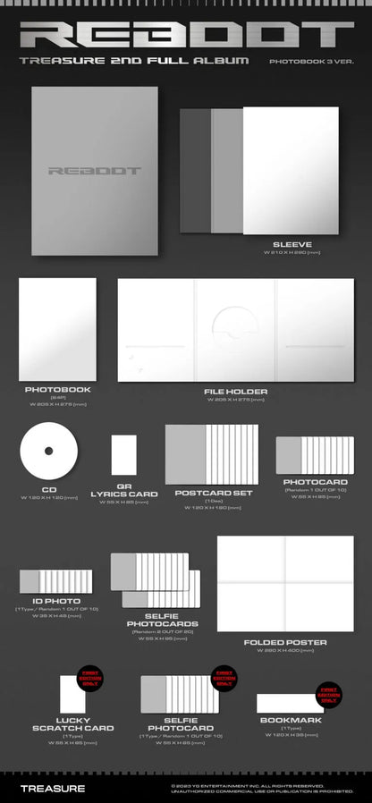 TREASURE – REBOOT (PHOTOBOOK VER.) (PREVENTA)