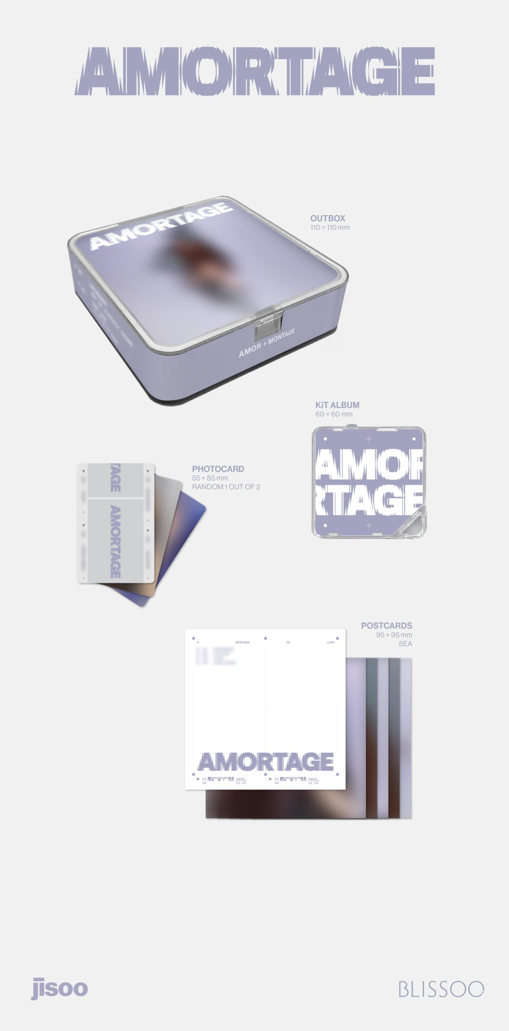 BlackPink Jisoo AMORTAGE PREVENTA