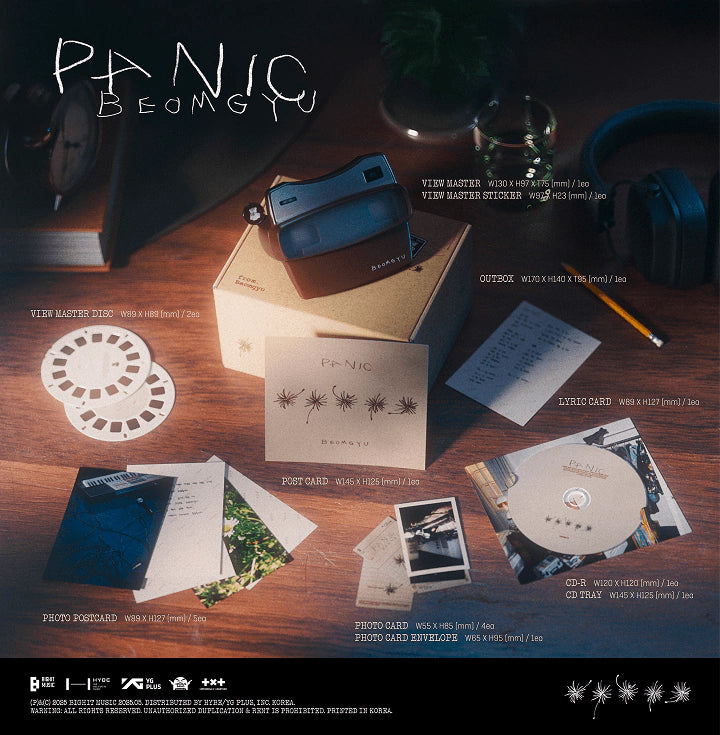 TXT Beomgyu´s Mixtape: Panic con Beneficio de Weverse PREVENTA