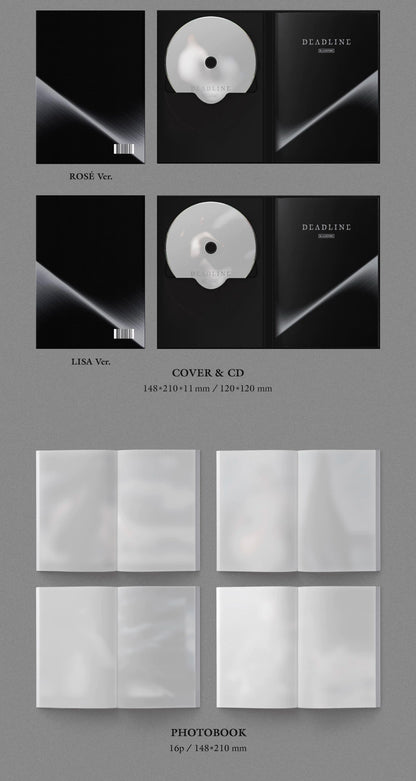 Blackpink 3rd Mini Album DEADLINE Silver Ver. con Beneficio de Weverse PREVENTA