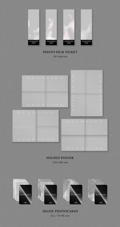 Blackpink 3rd Mini Album DEADLINE Silver Ver. con Beneficio de Weverse PREVENTA