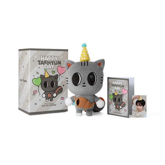 TXT Happy Taehyun Day Da-go-Nyang Plush Set PREVENTA