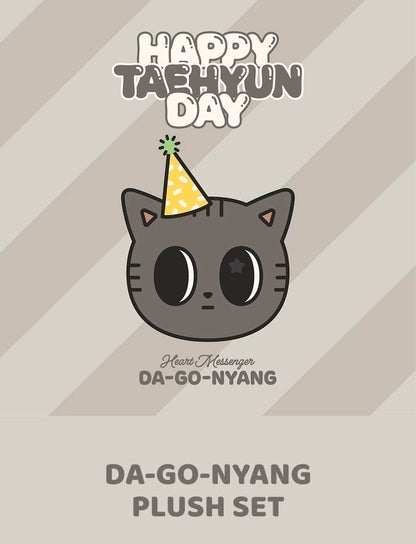 TXT Happy Taehyun Day Da-go-Nyang Plush Set PREVENTA
