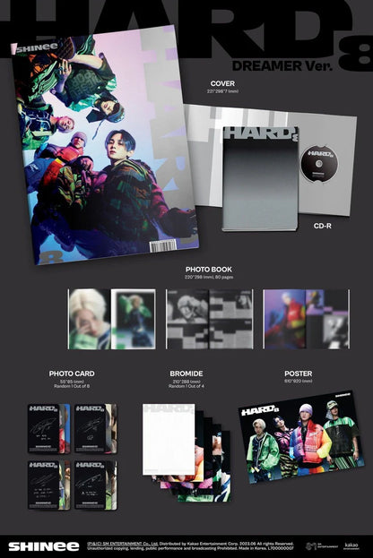 SHINee - HARD 8TH FULL ALBUM